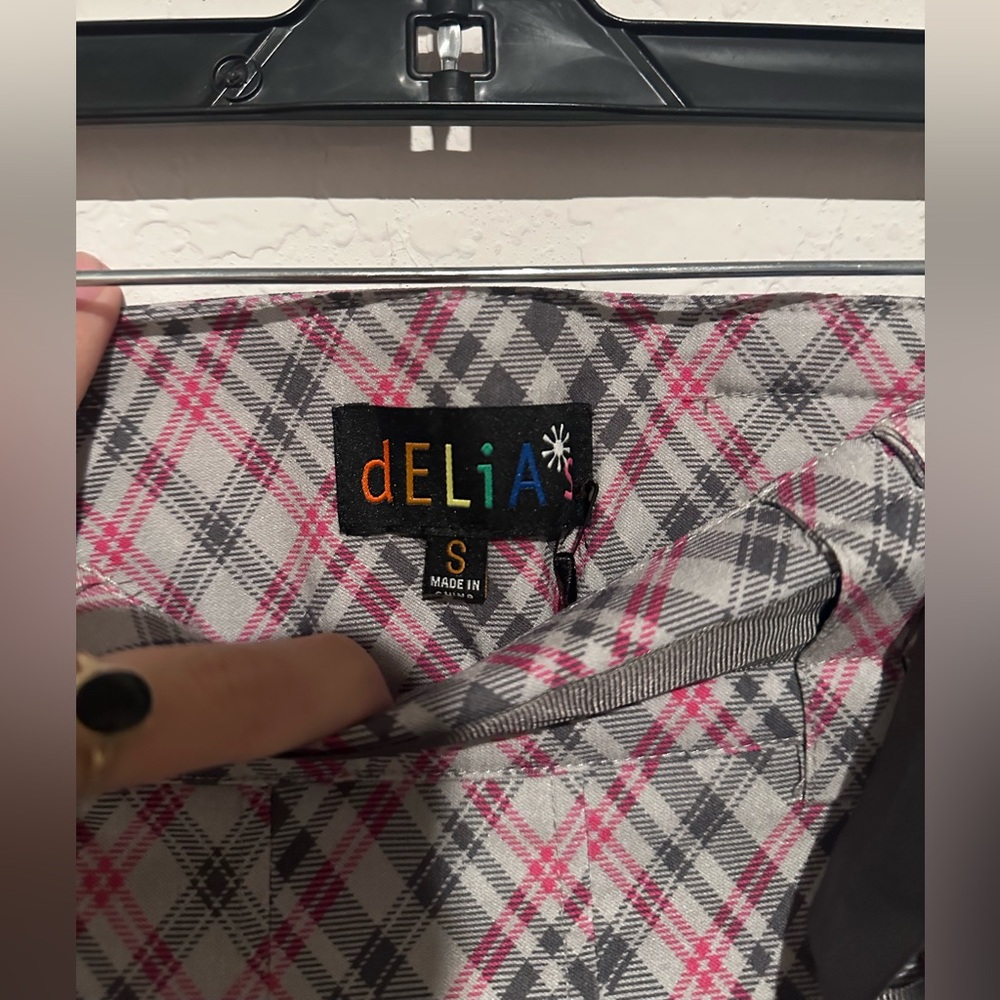 You’re Invited Pleated Mini Skirt by Delia*s (Dolls Kill) - Picture 4 of 7